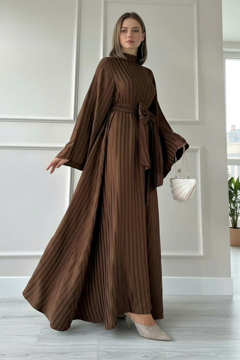 Aurelia Pleated Dress