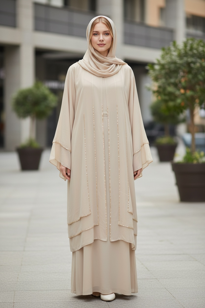 Dusk Whisper Abaya