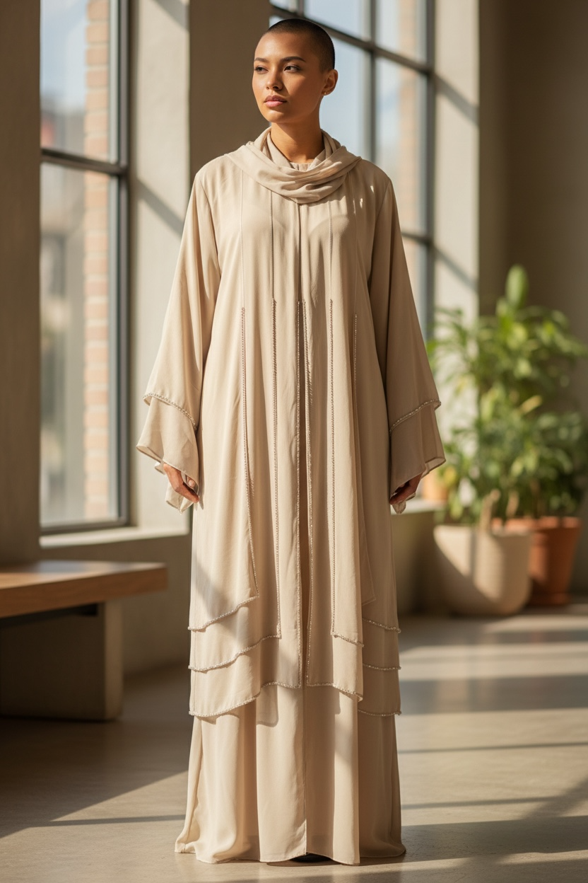 Dusk Whisper Abaya