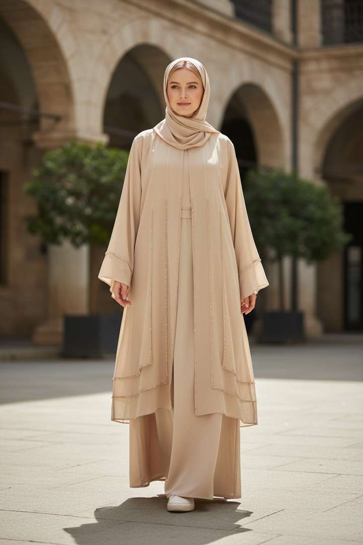 Dusk Whisper Abaya