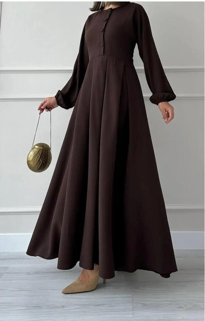 Noira Button Dress