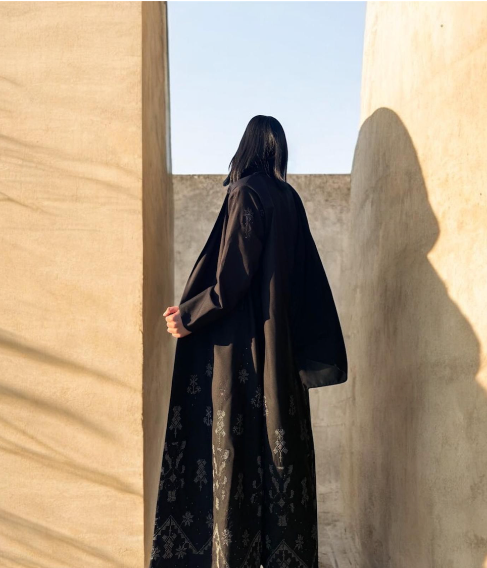 The Noir Blazer Abaya