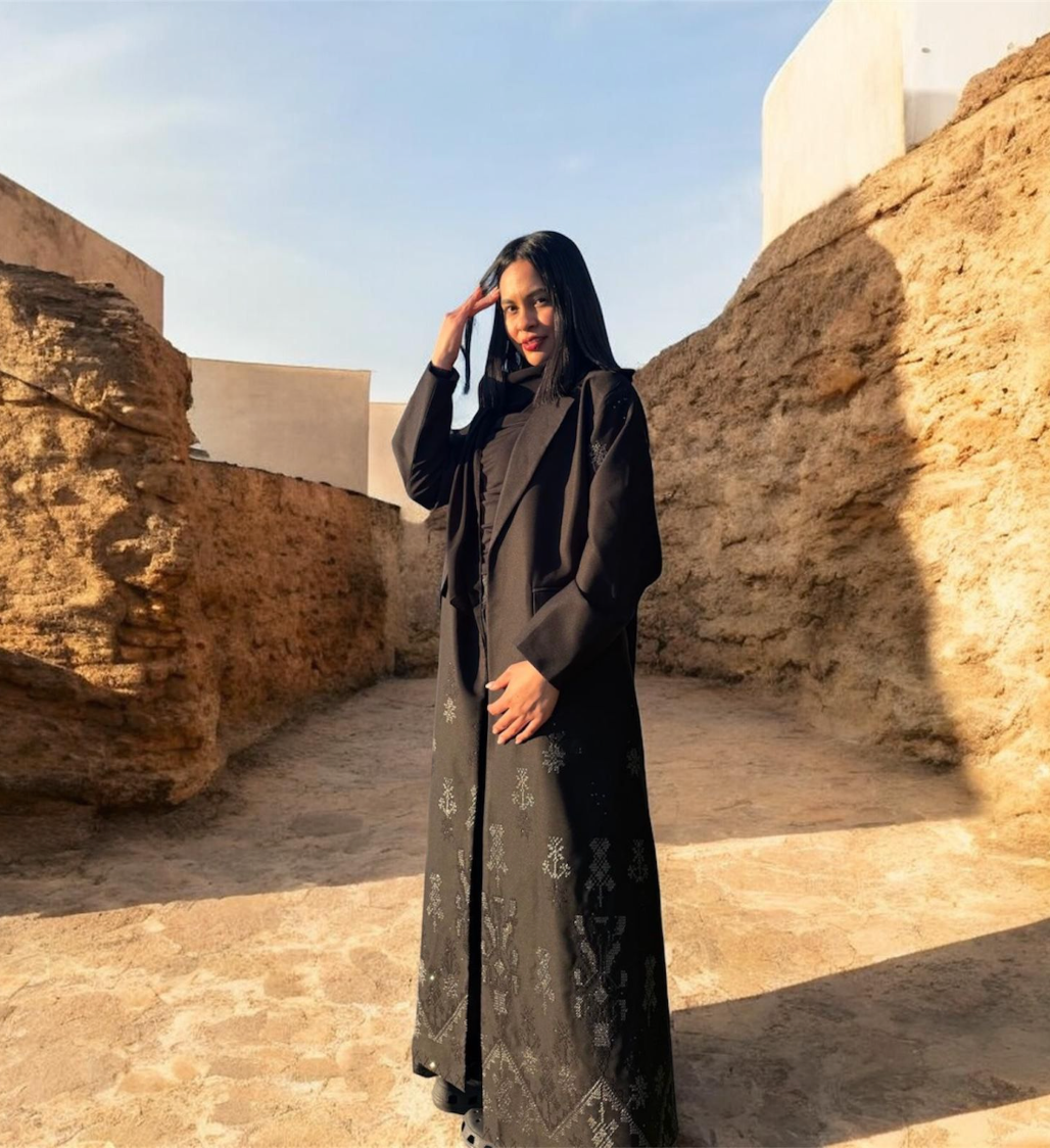 The Noir Blazer Abaya