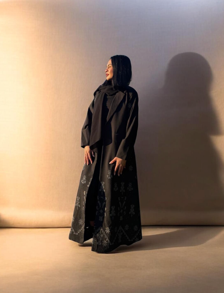 The Noir Blazer Abaya