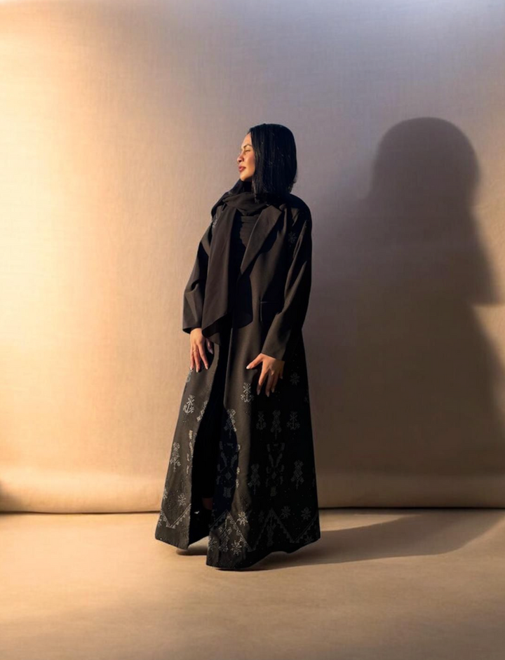 The Noir Blazer Abaya