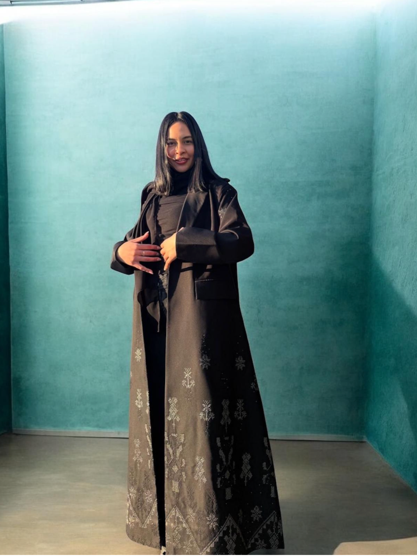 The Noir Blazer Abaya