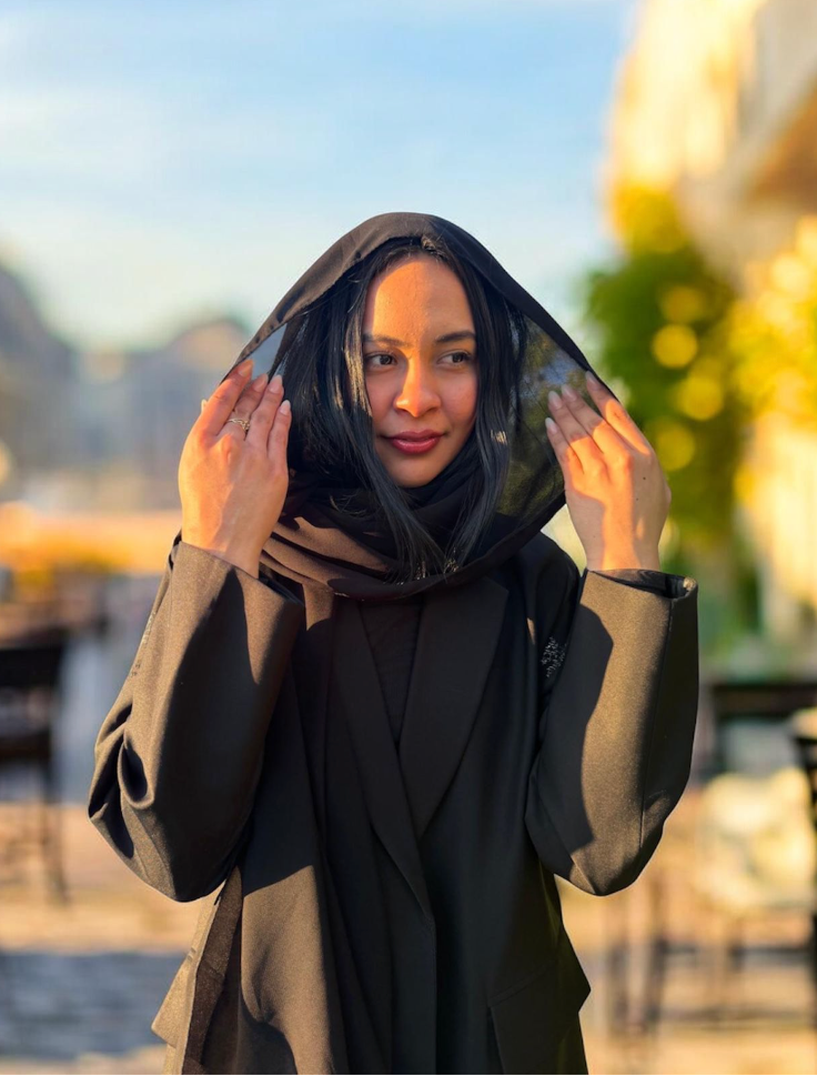 The Noir Blazer Abaya