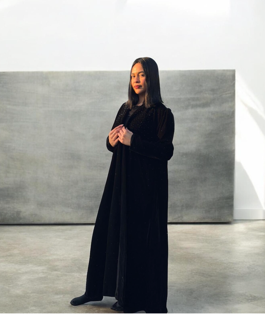 The Eclipse Velvet Abaya