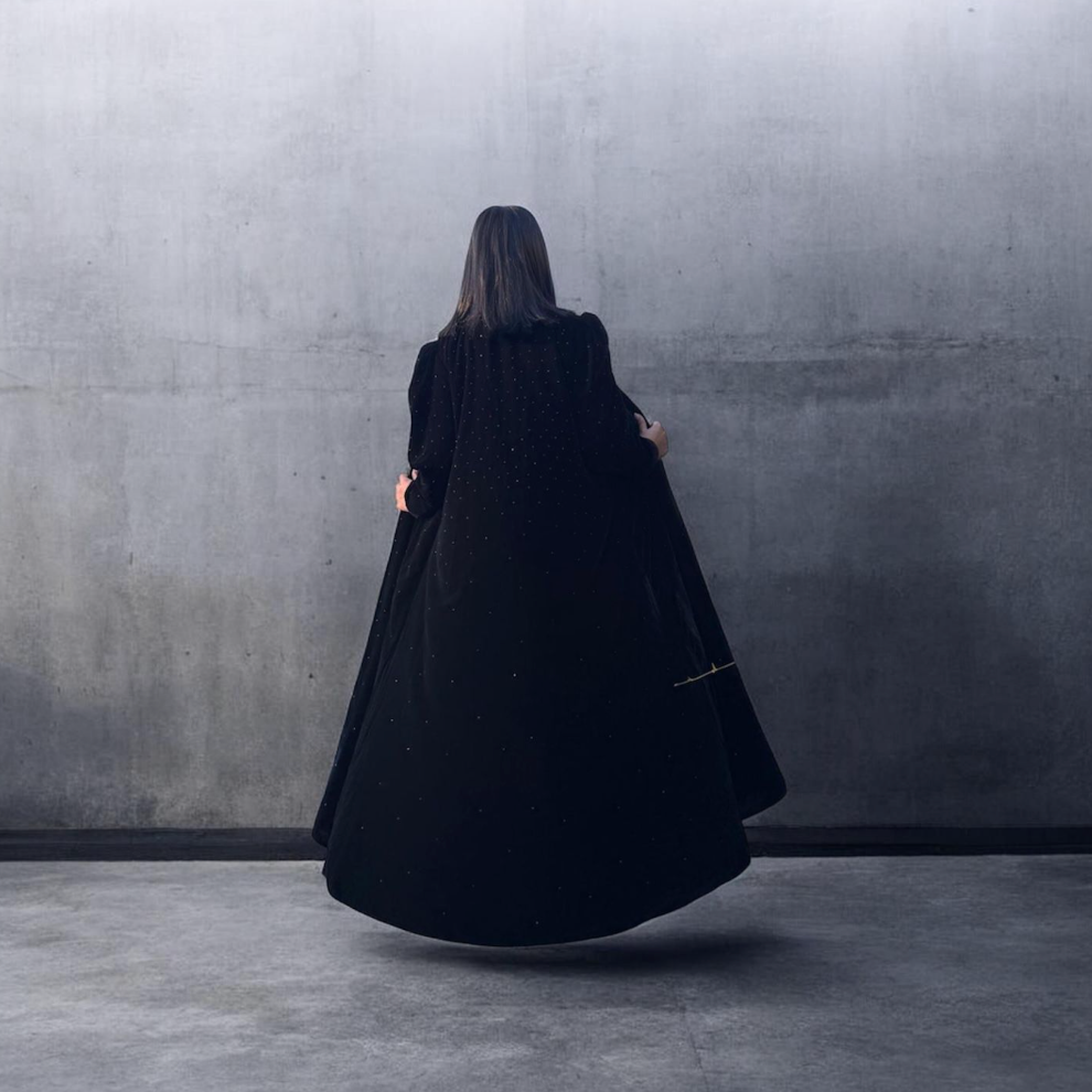 The Eclipse Velvet Abaya