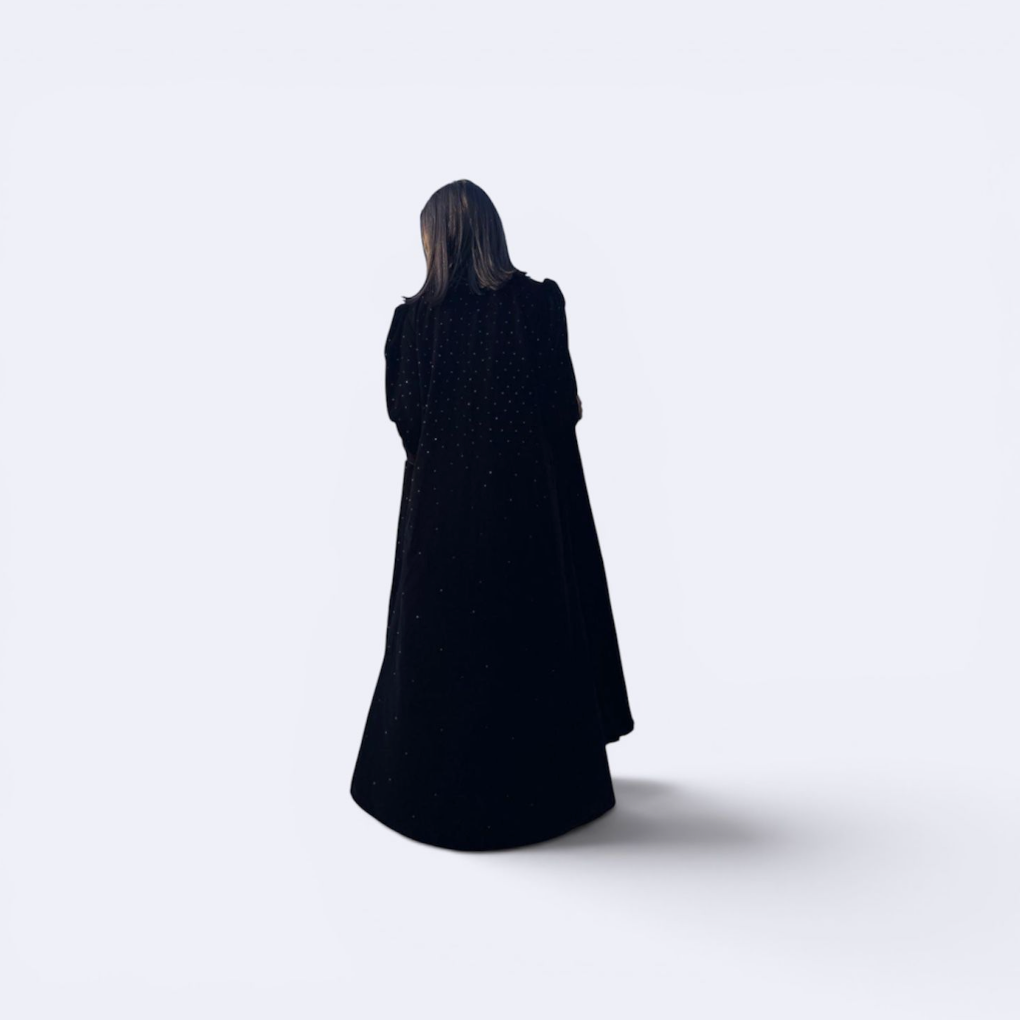 The Eclipse Velvet Abaya