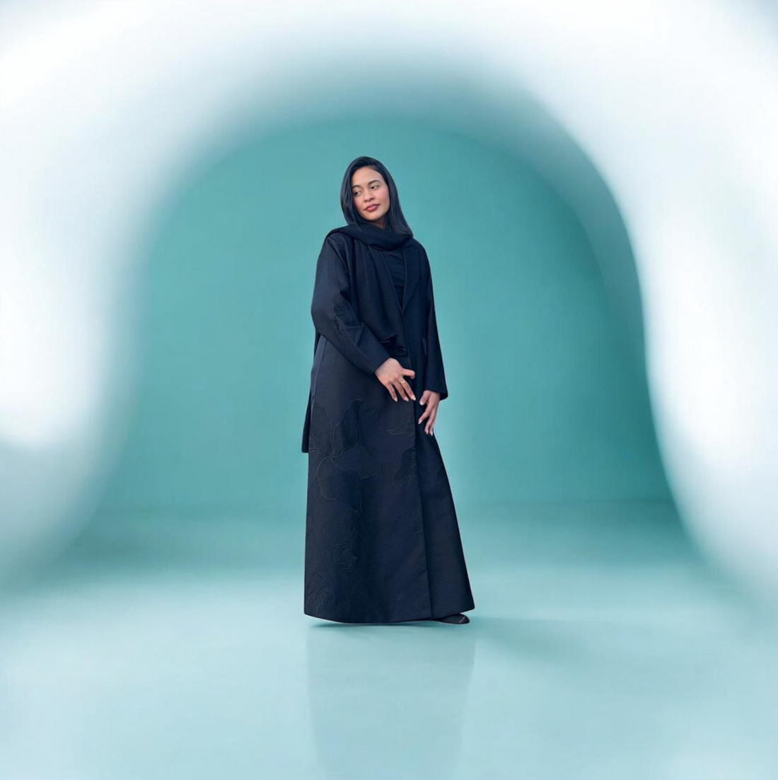Layla Open Abaya