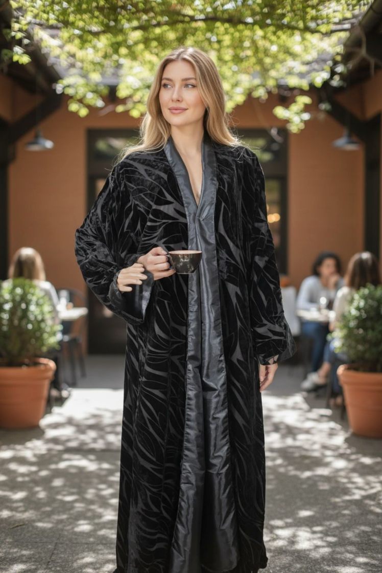 Noir Elegance Abaya